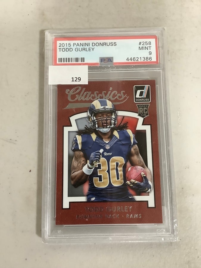 Todd Gurley Running Back Football Card - Rams 2015 (1 of 1)