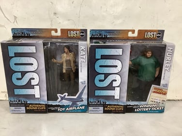 Lost Action Figures (Hurley and Kate) - New in Box