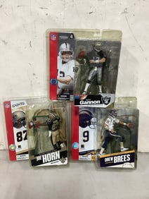 McFarlane NFL Figures (Drew Brees, Joe Horn, and more) - New in Box