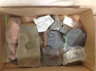 Various Rocks and Minerals