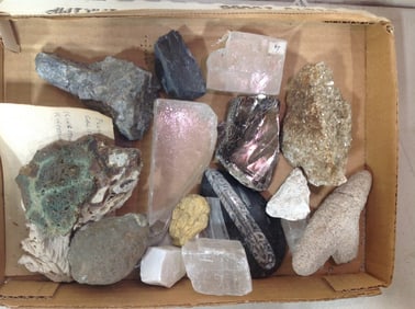 Various Rocks and Minerals