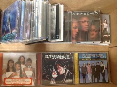 Various CDs (Adele, Destinys Child, Brooks Wood, and more)