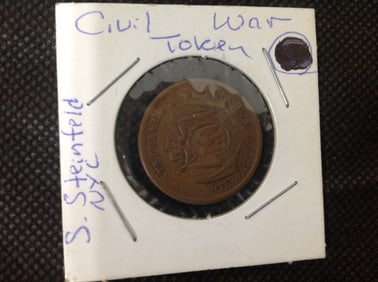 S. Steinfeld NYC Civil War Token