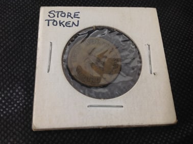 1840 Bergen Iron Works Store Token