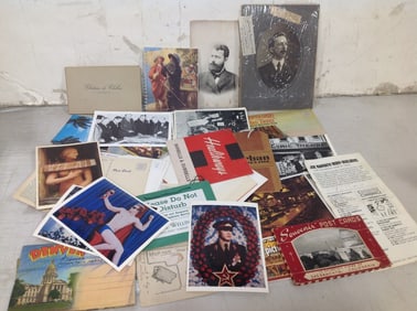 Various Postcards, Photographs, and more