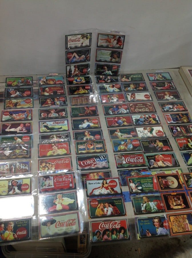 Collectible Coca-Cola cards (1 of 1)