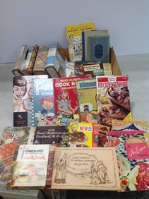 Vintage kitchen/cooking books(Crock Pot cookbook, Freezing & Canning cookbook, and more)