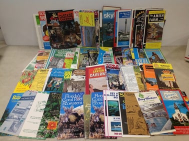 Various travel brochures