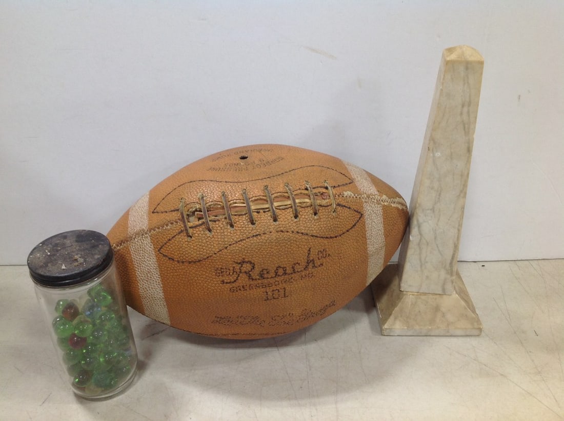 Jar of marbles, Reach football, and more: Jar of marbles, Reach football, and more