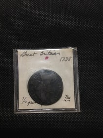 1738 Great Britain war token