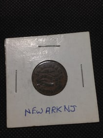 Newark NJ civil war token