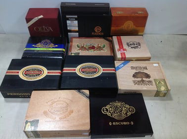 Various Cigar Boxes