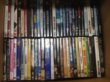 Various DVDs (Aladdin, A Good Year, Center Stage, and more)