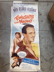 Tonights the Night Movie Poster (14inx36in)