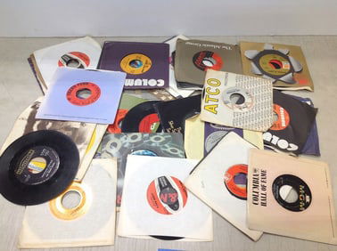 Various 45s (Joe Jackson, Guess Who, Robert Gordon, and more)