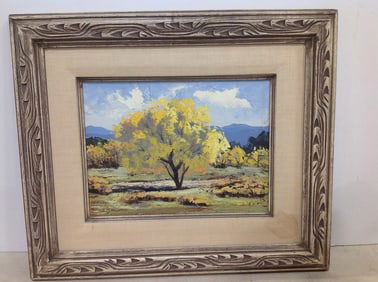 Gaylord Richmond oil on canvas painting(22.5in.x26in.)