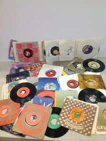 Vintage rock 45's
