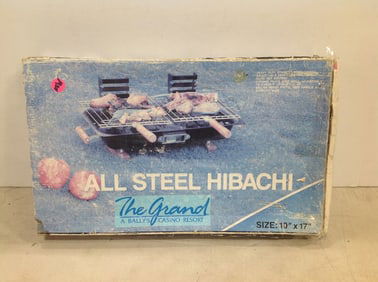 All Steel Hibachi set(10in.x17in.)