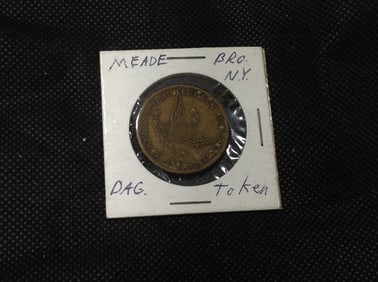 N.Y. DAG civil war token