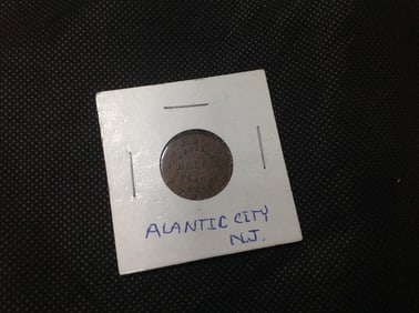 Atlantic City NJ civil war token