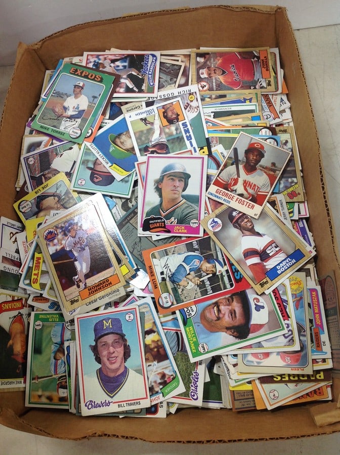 Various collectible baseball cards (1 of 1)