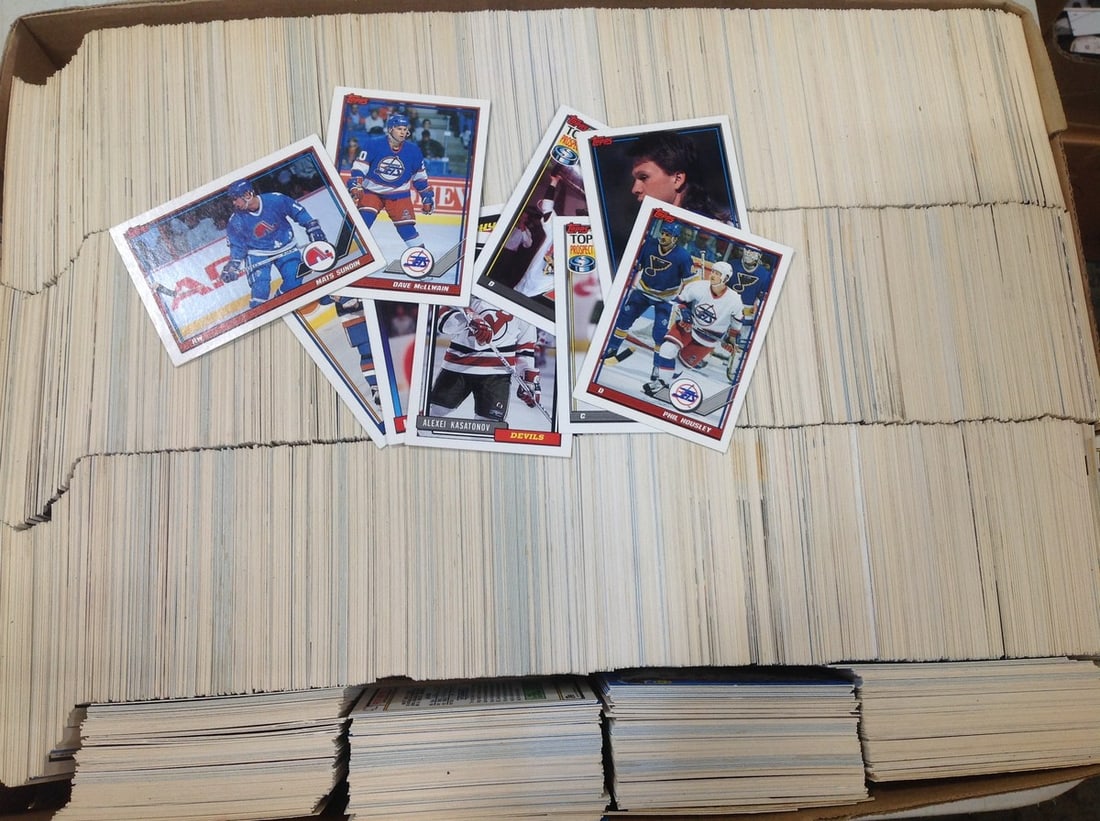 Various collectible baseball cards (1 of 1)