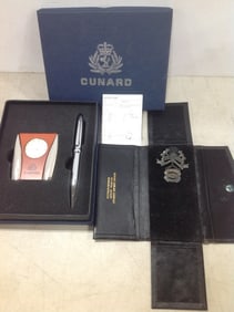 Cunard set(new in box) and Lexington 302 council medal