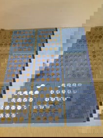 Coin collection booklets(with some coins inside)