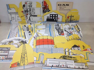 Vintage caeved wood box and sealed playing cards