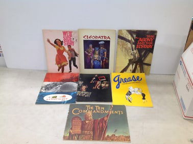 Various booklets(West Side Story, Cleopatra, and more)
