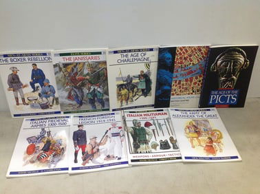 Men At Arms Series books and more(The Age of Charlemagne, Italian Militiaman, and more)