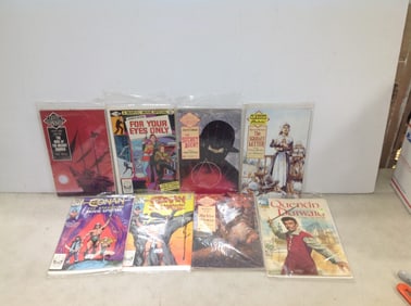 Various comics(Conan, The Secret Agent, and more)