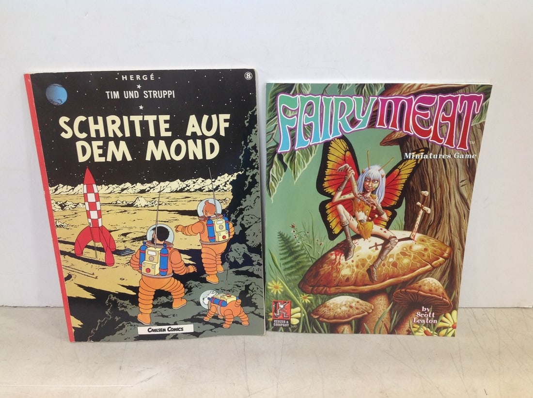 Vintage Fairymeat role playing book-complete and Tim Und graphic comic (1 of 1)