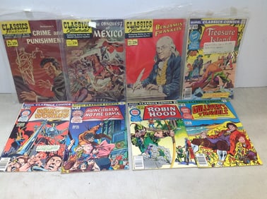 Various comics(Crime and Punishment, Gulliver's Travels, and more)