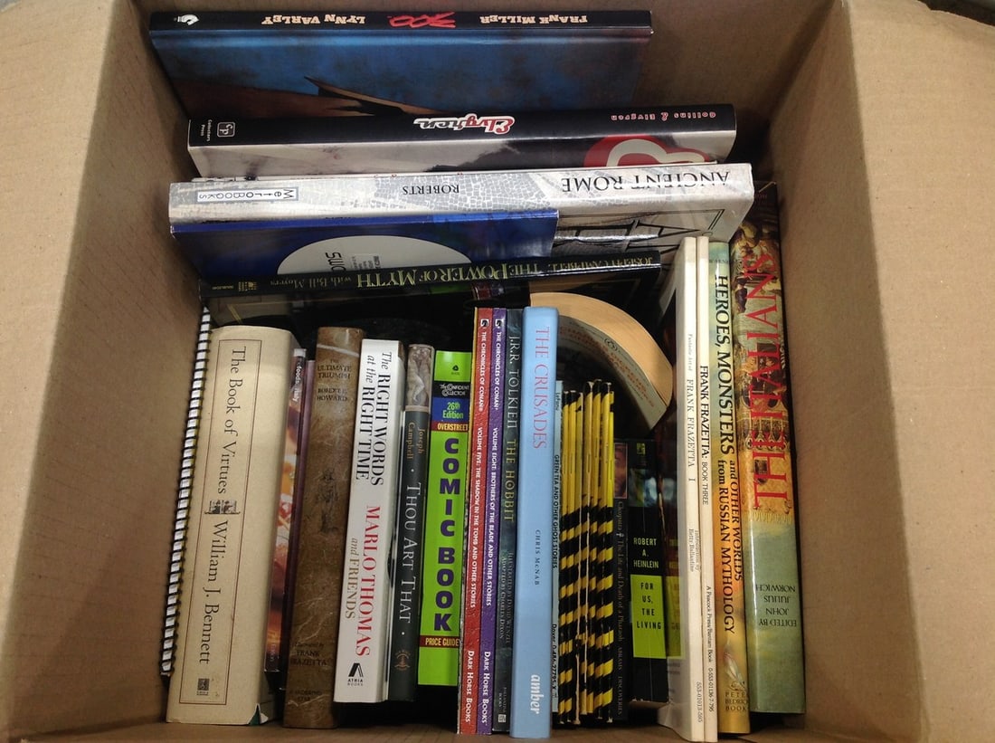 Various books(The Book of Virtues, Heroe's Monsters, Ancient Rome, and more) (1 of 1)