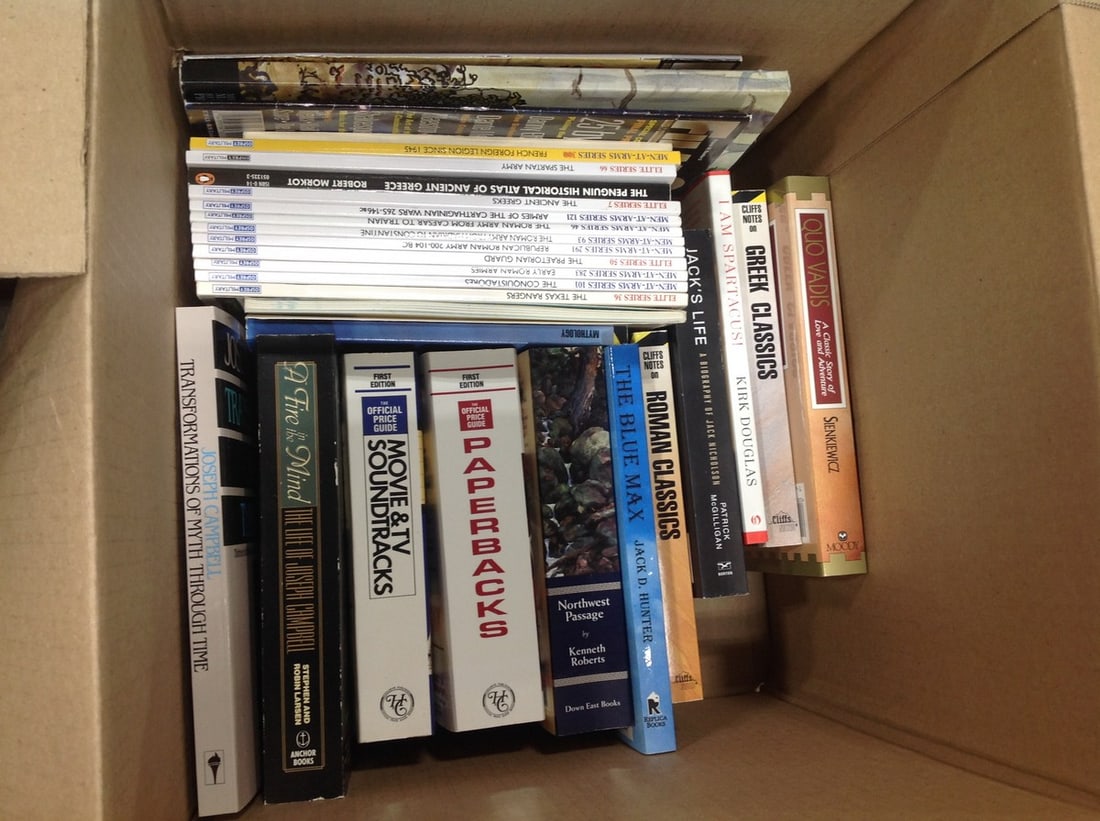 Various books(Greek Classics, A Fire in the Mind, and more) (1 of 1)