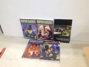 Various Graphic Novels (Horror Classics, Graphic Classics, and more)