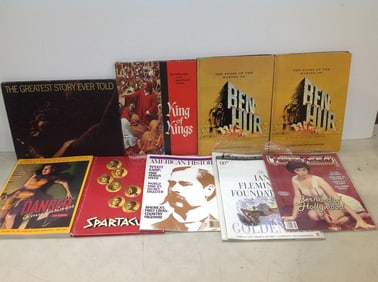 Various magazines, books, and more