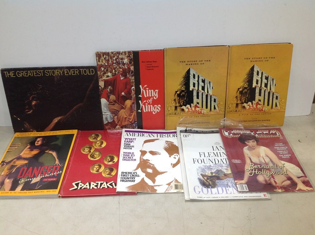 Various magazines, books, and more (1 of 1)