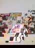 Various magazines(mostly Playboy)