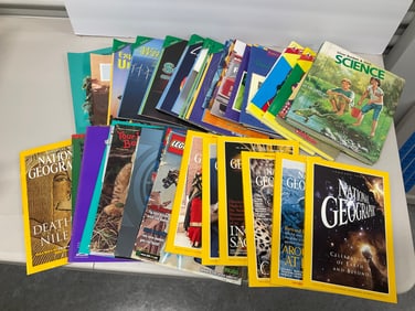 Lot of children books and magazines