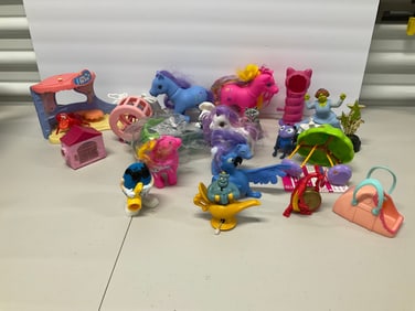 Lot of childrens toys