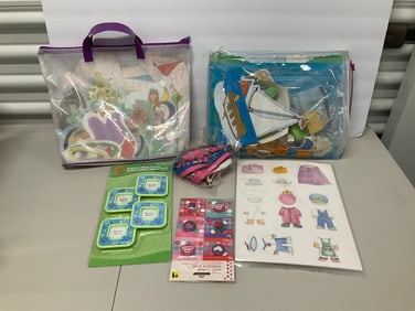 Lot of paper dolls and more