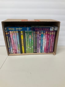 Lot of DVDs and VHS