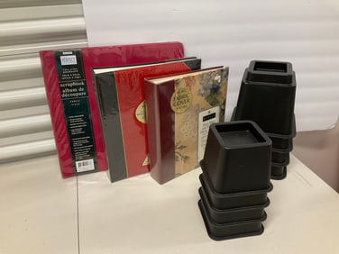 lot of scrapbooks and more