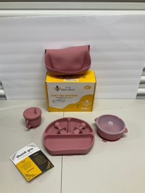 Baby Bees Knees Baby LED Weaning Feeding Set