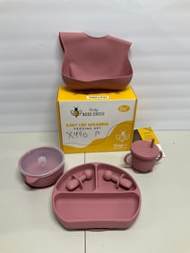 Baby Bees Knees Baby LED Weaning Feeding Set