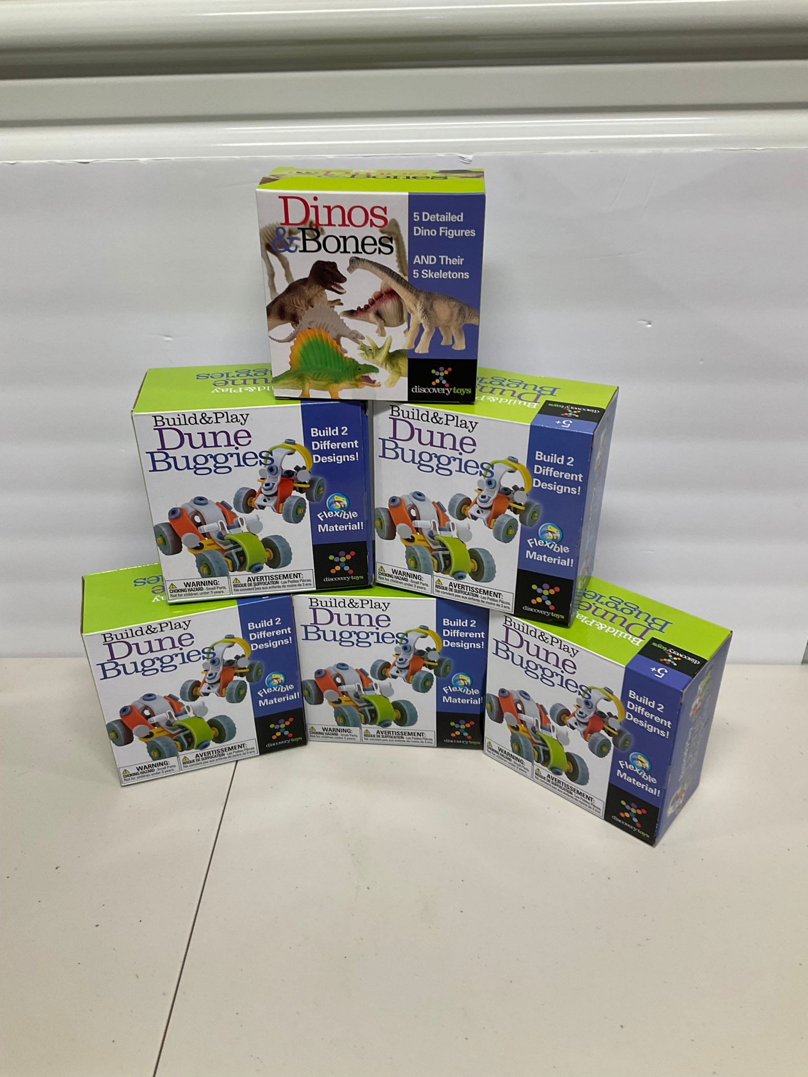 Lot of 5 dune buggies and 1 Dino & Bones (1 of 1)