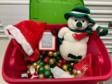 Lot of christmas items