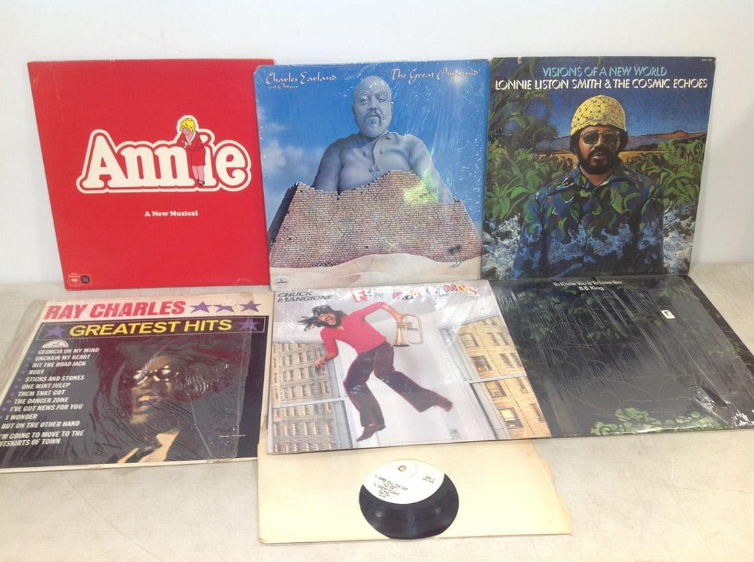 Vintage Records (Chuck Mangione, Ray Charles, B.B. King, and more) (1 of 1)